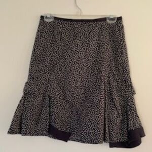 Asymmetrical night blue skirt by "Sandwich" ( Germany/Netherlands)